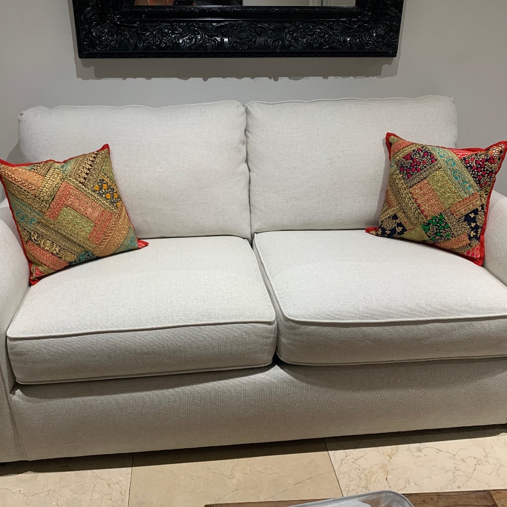 2 EXOTIC BREATHTAKING ETHNIC HOME DÉCOR SARI THROW ACCENT PILLOW CUSHION COVER